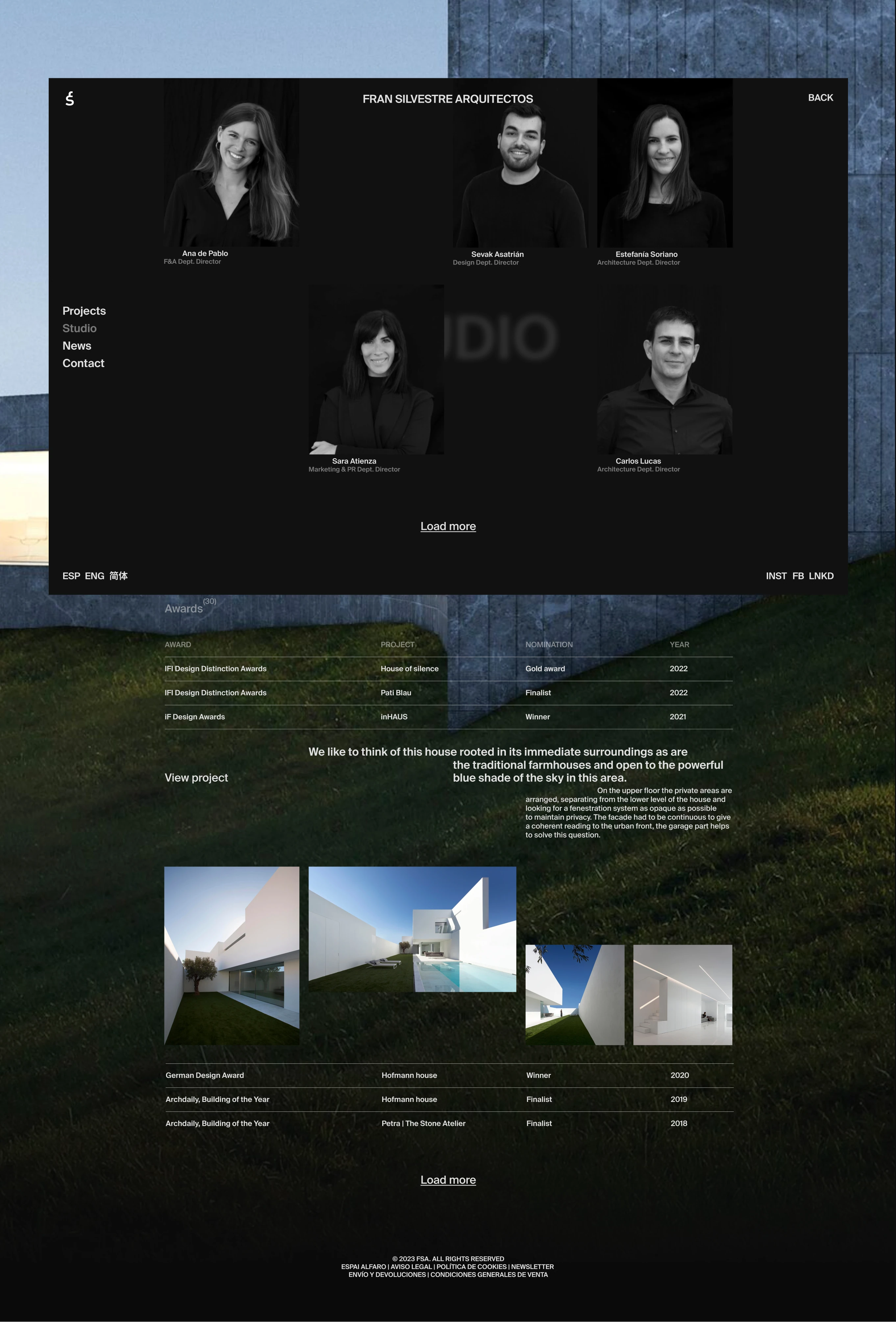 Кадр 7 проекта Fran Silvestre